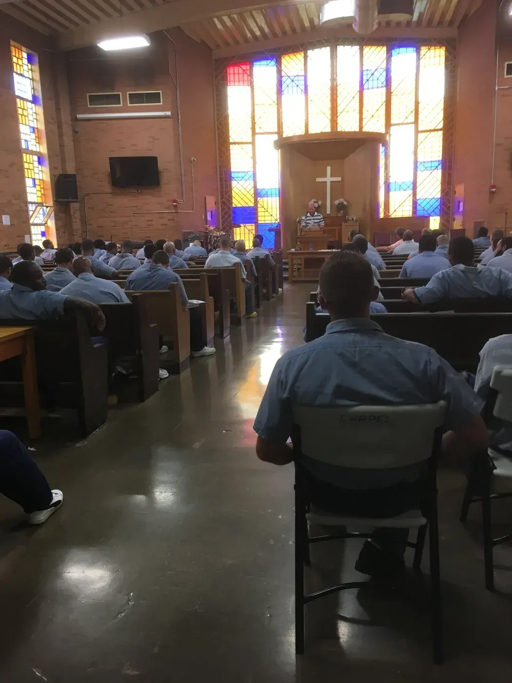 Building Success participants inside an Ohio prison.